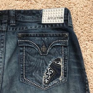 Men’s Affliction Jeans